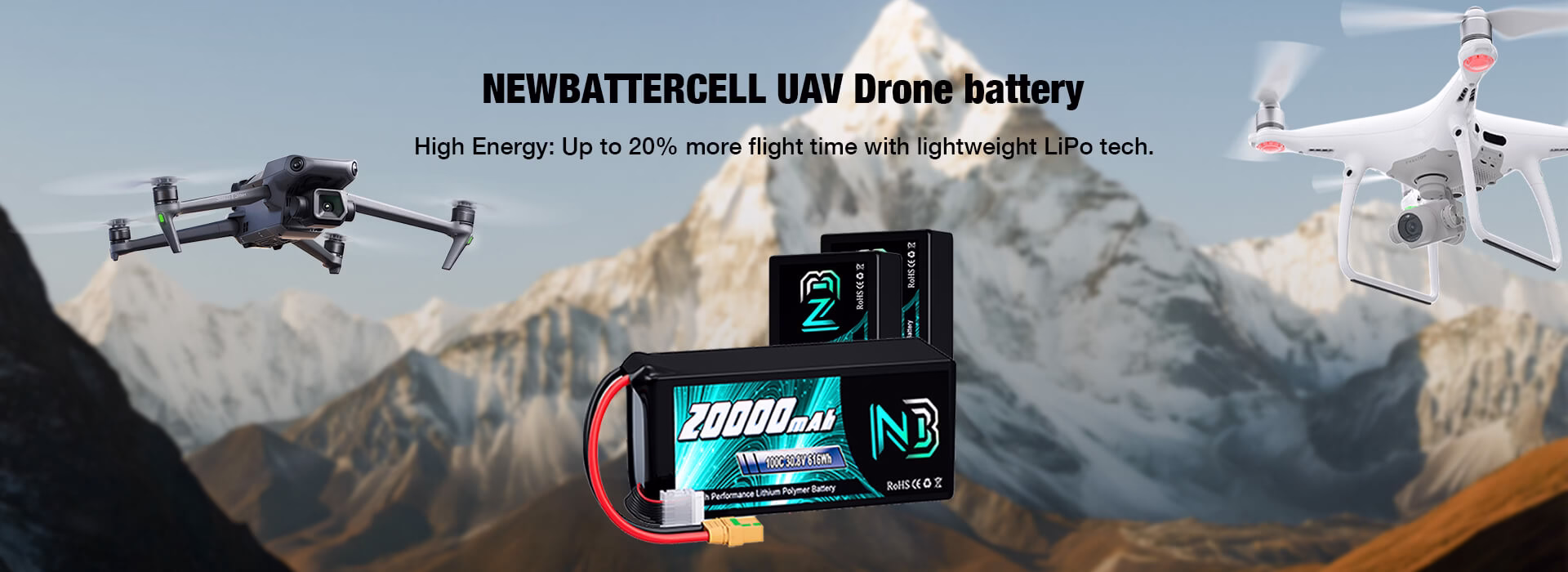 NEWBATTERCELL UAV Drone battery
