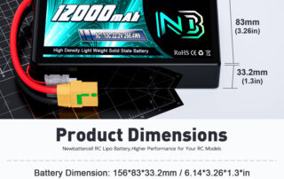 Высокая плотность энергии дрон батареи 6S 12000mAh полу твердого состояния 22.2V Li po батареи для дрона