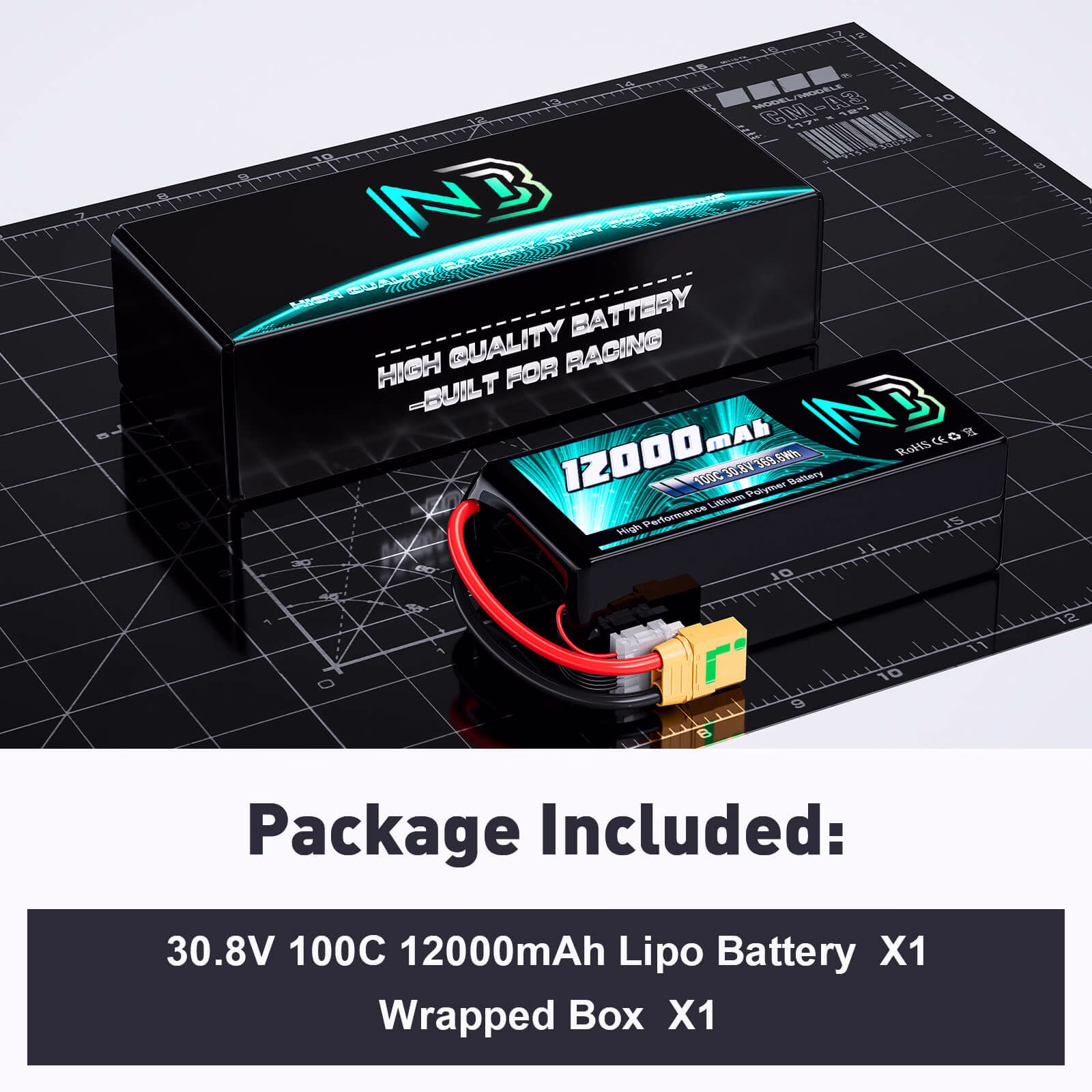 Newbattercell Batterie lipo 22v 6s Ah pour FPV UAV