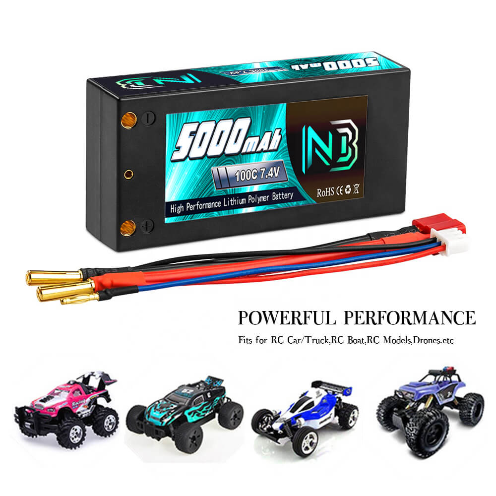 Newbattercell 2S 7.4V 100C 500