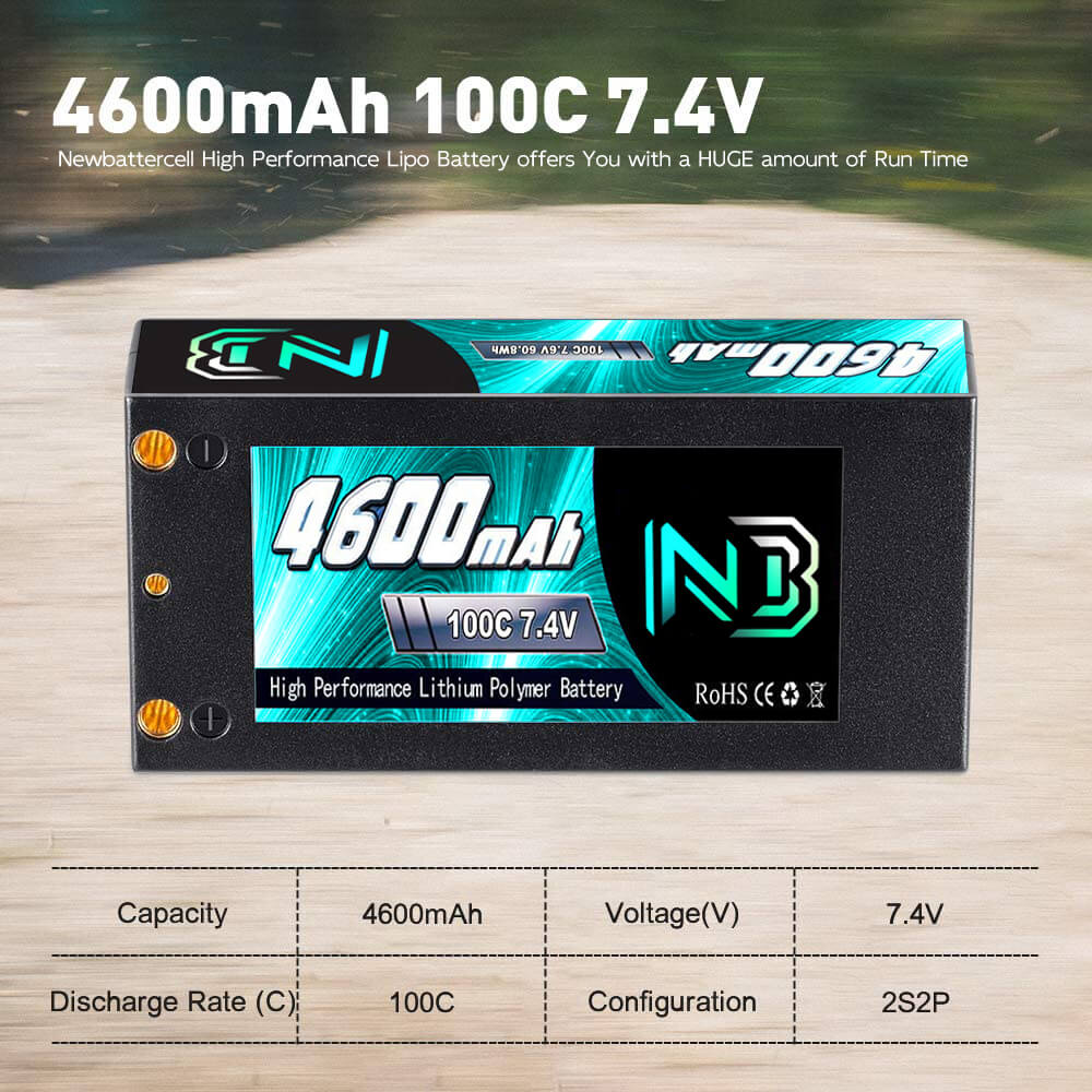Newbattercell 2S Lipo 7.4V 100