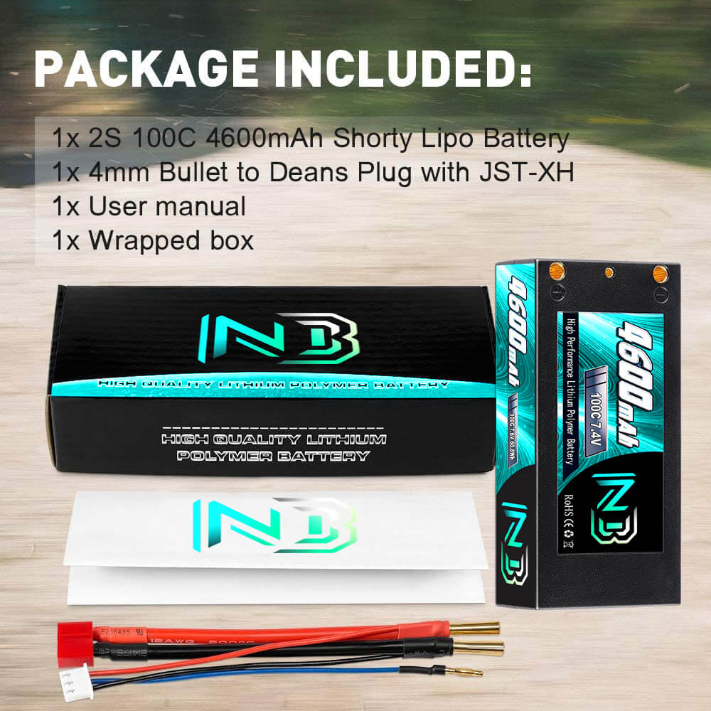 Newbattercell 2S Lipo 7.4V 100